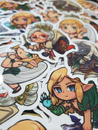 Zelda Stickers